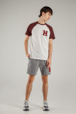 Camiseta, con estampado en frente, de Harvard