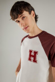 Camiseta, con estampado en frente, de Harvard