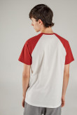 Camiseta, con estampado en frente, de Harvard
