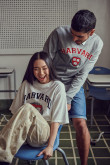 Buzo, con estampado en frente, de Harvard