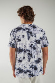 Camiseta tie dye manga corta estampado de  Ed, Edd y Eddy.