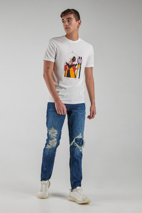 Camiseta manga corta, estampado de Aladdin