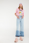 Jean culotte proceso en bota