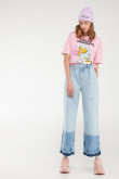 Jean culotte proceso en bota