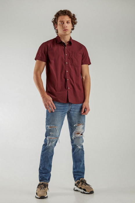 Camisa unicolor