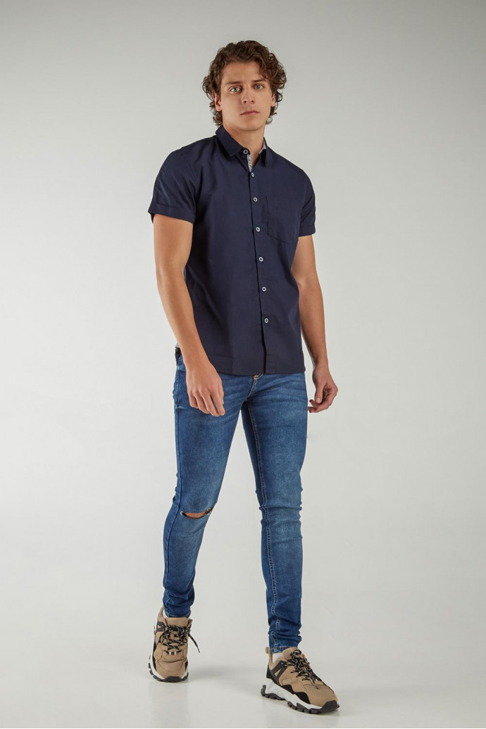 Camisa unicolor