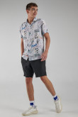 Camisa con estampación Mickey