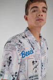Camisa con estampación Mickey