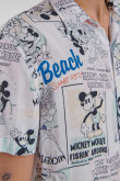 Camisa con estampación Mickey