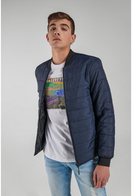 Chaqueta bomber acolchada