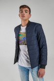 Chaqueta bomber acolchada