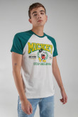 Camiseta manga ranglan de Mickey.