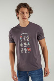 Camiseta manga corta estampada de Animaniacs