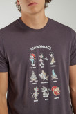 Camiseta manga corta estampada de Animaniacs