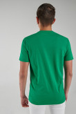 Camiseta básica manga corta con estampado