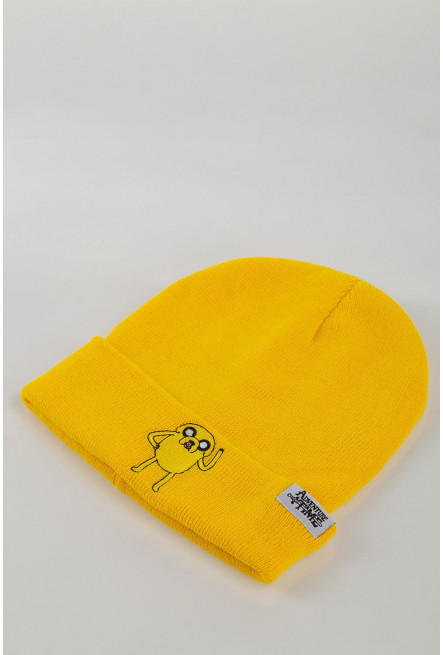 Gorro tejido con motivo Hora de Aventura