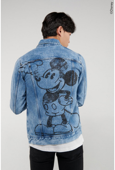 Chaqueta estampado Mickey.