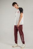 Camiseta, con estampado en frente, de Harvard