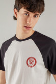 Camiseta, con estampado en frente, de Harvard
