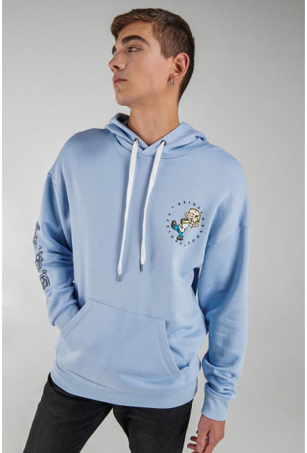 Buzo con capota, estampado de  Ed, Edd & Eddy