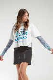 Camiseta manga corta, estampada de Pepsi.