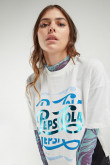 Camiseta manga corta, estampada de Pepsi.