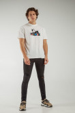 Camiseta manga corta estampada de Felix el Gato.