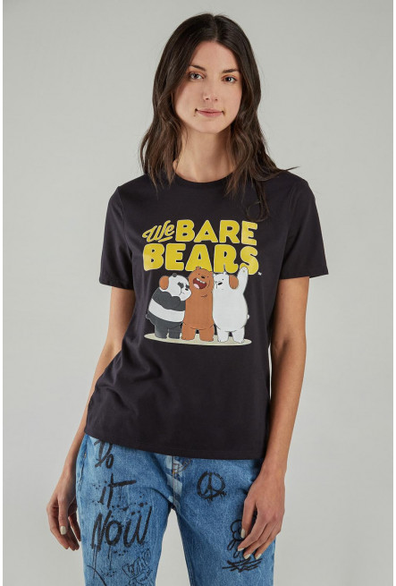 Camiseta manga corta estampada de Escandalosos