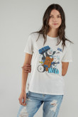 Camiseta manga corta estampada de Escandalosos
