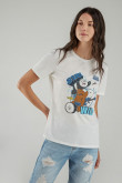 Camiseta manga corta estampada de Escandalosos
