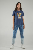 Camiseta manga corta estampado de Aventuras en Pañales.
