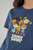 Camiseta manga corta estampado de Aventuras en Pañales.