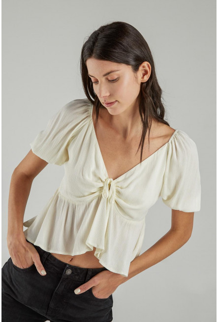 Blusa unicolor