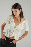 Blusa unicolor