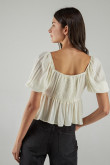 Blusa unicolor