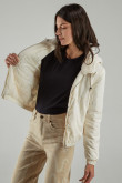 Chaqueta acolchada con capota