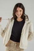 Chaqueta acolchada con capota