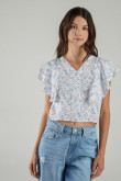 Blusa estampada