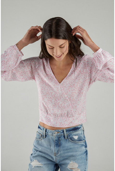 Blusa estampada