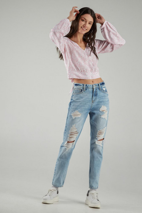 Blusa estampada