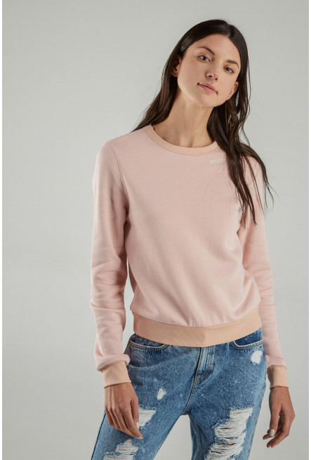 Buzo cuello redondo, con estampado