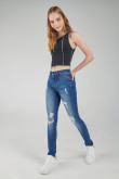 Jean Jegging tiro alto