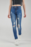 Jean Jegging tiro alto