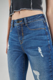 Jean Jegging tiro alto