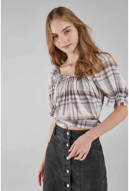 Blusa a Cuadros