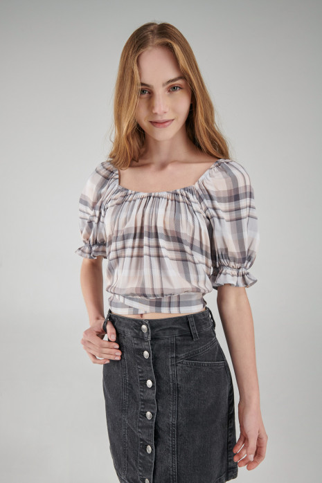Blusa a Cuadros
