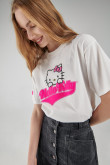 Camiseta manga corta, estampado  de Hello Kitty