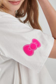 Camiseta manga corta, estampado  de Hello Kitty