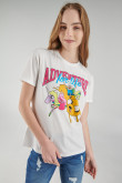 Camiseta, con estampado en frente, de Hora de Aventura.