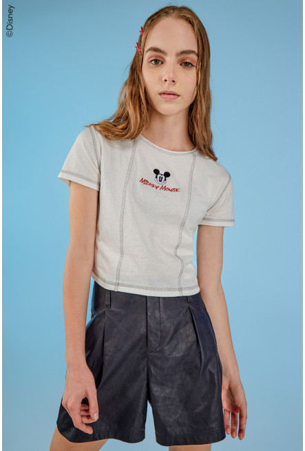 Camiseta manga corta de Mickey.